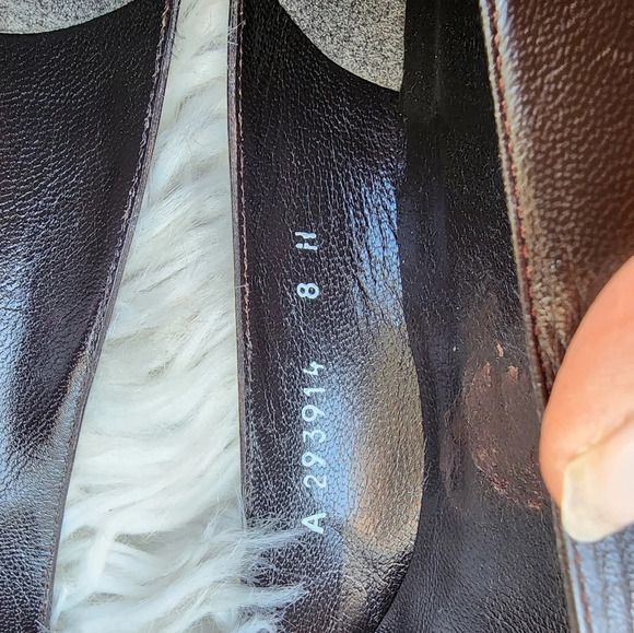 Stuart Weitzman‎ brown bow pumps 8N - Picture 8 of 12